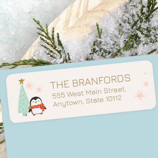 Étiquette Joyeux Noël