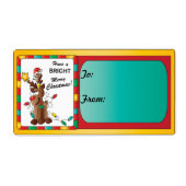 Étiquette Joyeux Noël (Devant)