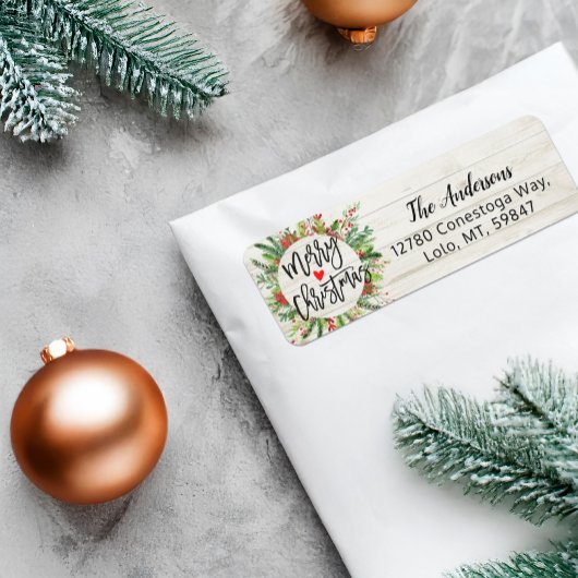 Étiquette Joyeux Noël et Joyeux Noël et Joyeux Noël