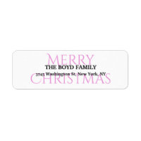 Joyeux Noël noir blanc Unique Classic Family