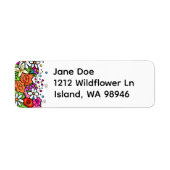 Étiquette Joyful Garden Address labels (Devant)