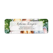 Étiquette Jungle Safari Animaux Adresse : (Devant)