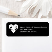 Étiquette Jusqu'à ce que la mort nous sépare Squelette Adres (En situation)