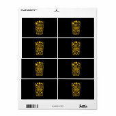 Étiquette Juste Boire De La Bière (Feuille entière)