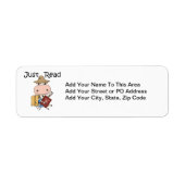 Étiquette Juste lu (Devant)