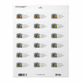 Étiquette Kart Winners (Feuille entière)