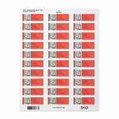 Étiquette Keeshond Noël hiver fenêtre Peinture Chien Art (Feuille entière)