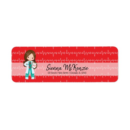 Étiquette Kids Doctor (Devant)