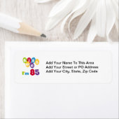 Étiquette Kiss Me I'm 85 Anniversaire T-shirts et cadeaux (En situation)