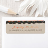 Étiquette Kisser Poissons Corals Plage Whimsical mignon Mari (En situation)