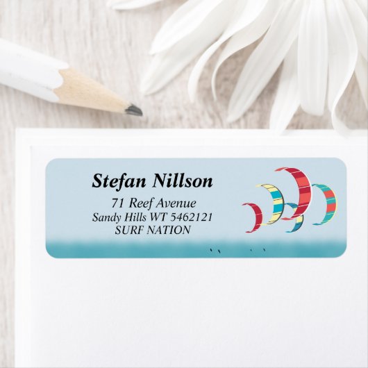 Étiquette Kite Surf (En situation)