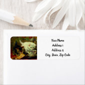 Étiquette Kittens Tea Party (En situation)