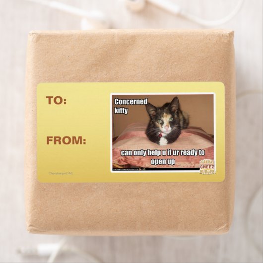 Étiquette Kitty Concerné (En situation)