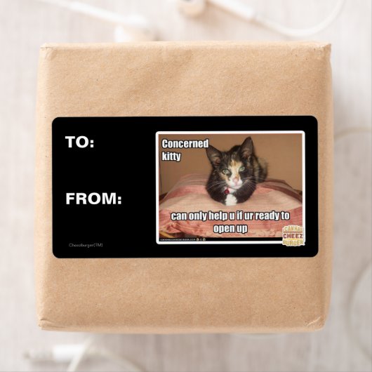 Étiquette Kitty Concerné (En situation)