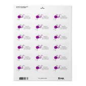 Étiquette Knit Passion (Feuille entière)