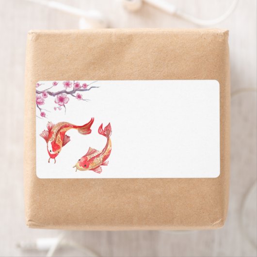 Étiquette Koi Pond (En situation)