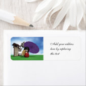 Étiquette Kokeshi Doll (En situation)