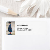 Étiquette Kroyer - Petite fille debout sur Skagen Beach (En situation)