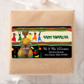 Étiquette Kwanzaa Vacances afro-américaines (En situation)