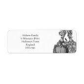 Étiquette La balle d'Halloween (Devant)