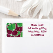 Étiquette La betterave funky (En situation)