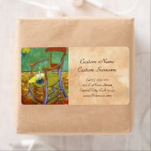 Étiquette La chaise de Gauguin vincent van gogh peinture (En situation)