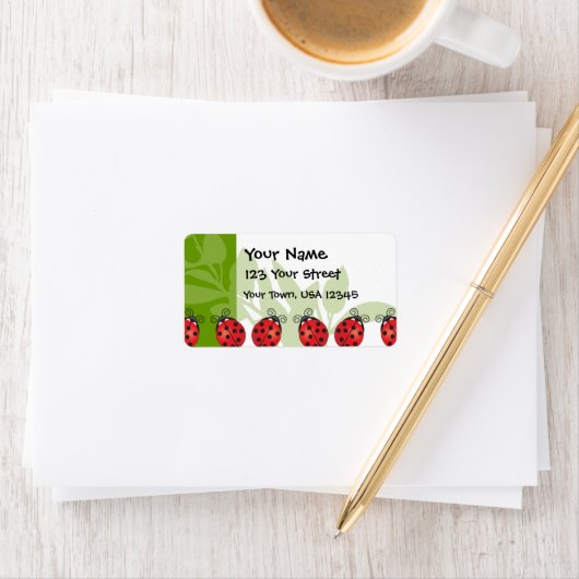 Étiquette La chance de Ladybug (En situation)