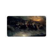 Étiquette La chasse sauvage d'Odin, 1872 par Peter Nicolai A (Devant)