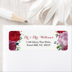 Étiquette La collection de Mariages floraux romantiques