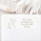 Étiquette La colombe de la paix (En situation)