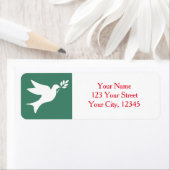 Étiquette La colombe de la paix (En situation)