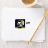 Étiquette La couverture protectrice de la Terre (En situation)