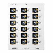 Étiquette La couverture protectrice de la Terre (Feuille entière)