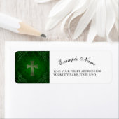 Étiquette La croix celtique (En situation)