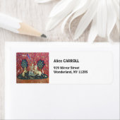 Étiquette La Dame et la licorne, Vue (En situation)