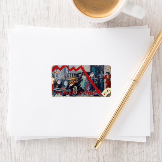 Étiquette La fête est finie. (En situation)