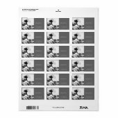 Étiquette La Grande Vague au large de Kanagawa (Feuille entière)