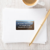 Étiquette La lagune II d'Abbottes à la côte nationale de Poi (En situation)