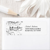 Étiquette La musique est la vie (En situation)