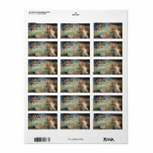 Étiquette La naissance de Vénus par Sandro Botticelli (Feuille entière)