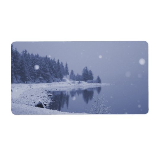 Étiquette La Neige Du Bord De Mer (Devant)