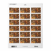 Étiquette La peinture Camo Camouflage Chasseur Personnaliser (Feuille entière)