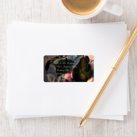 Étiquette La Poire #2 (En situation)