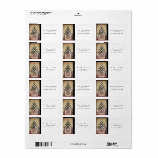 Étiquette La Raison De La Saison (Feuille entière)