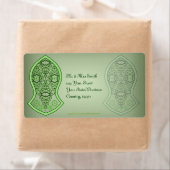 Étiquette La Sandale Du Prophète (Vert) (En situation)