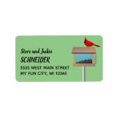 Étiquette Label Address (Devant)