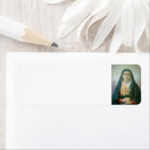 Étiquette Label de l'adresse de retour de Notre-Dame de Quit (En situation)