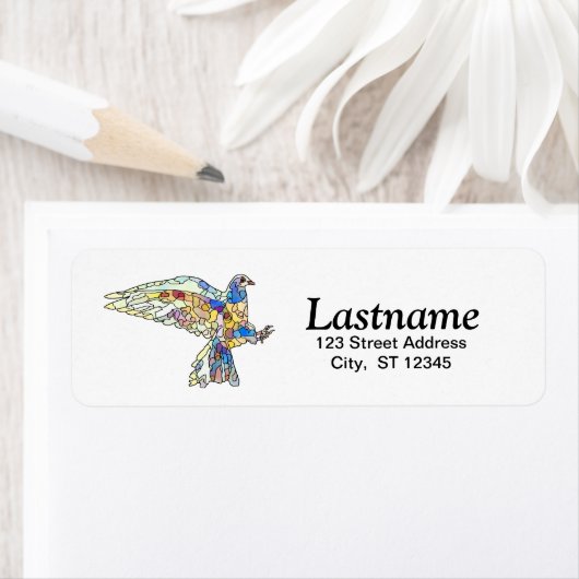 Étiquette Labels d'address (En situation)