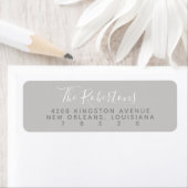 Étiquette Labels de Gray Script (En situation)