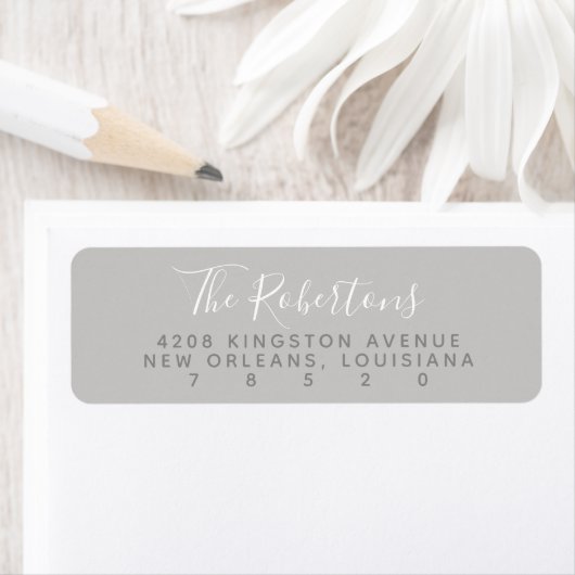 Étiquette Labels de Gray Script (En situation)